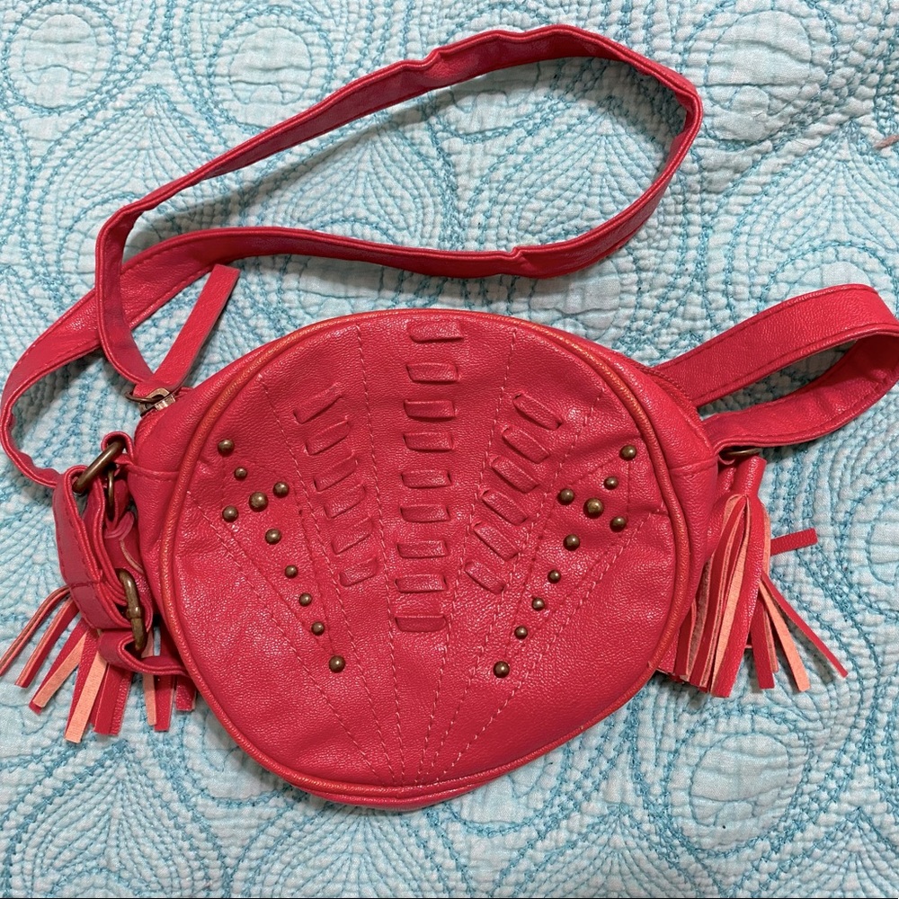 Mossimo red circle bag